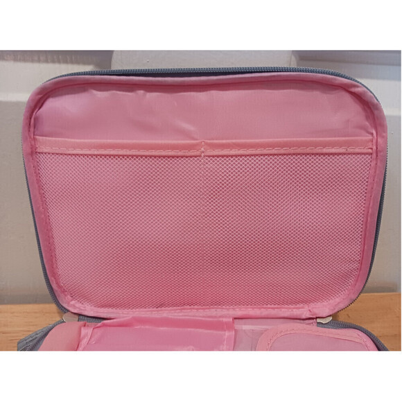 Flamingo Pattern Makeup Up Bag - Picture 2 of 5